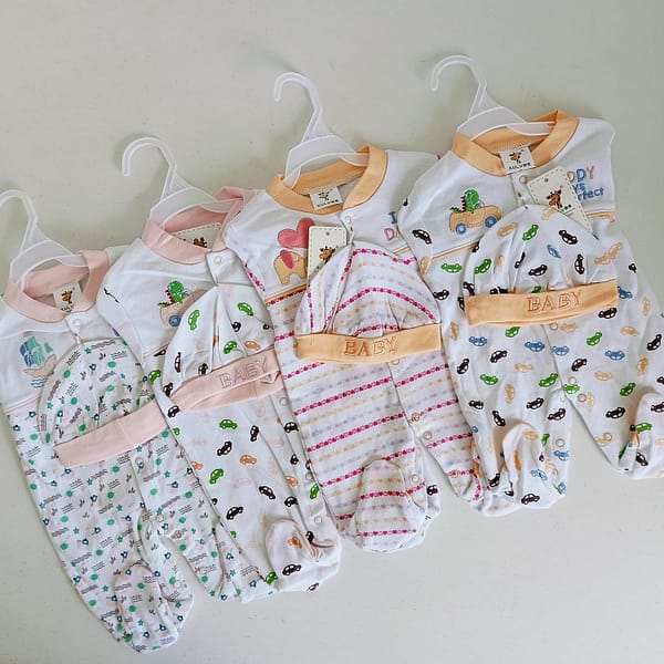 Quality Pure Cotton 2pcs Baby Receiving Set